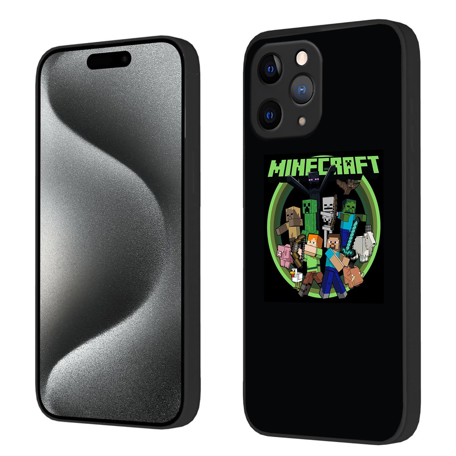 Amazon.co.jp: マインクラフト スマホケース iphone se se2/se3/7/8